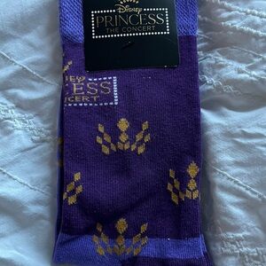 Disney Princess Concert Purple and Gold Socks